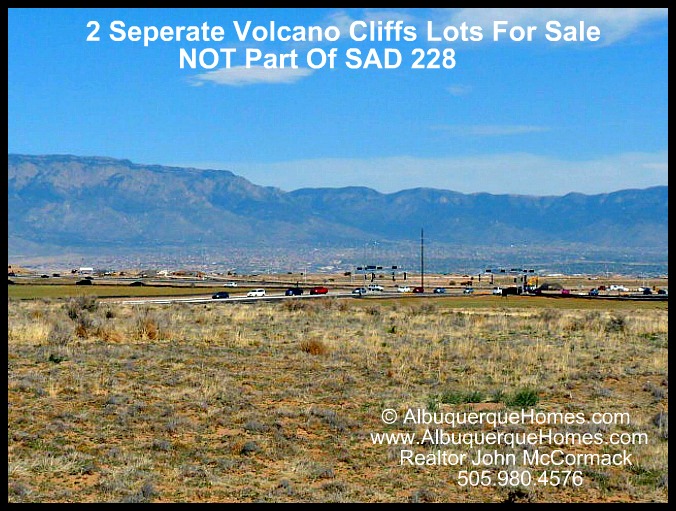 View Lots For Sale Volcano Cliffs NW Albuquerque 87120