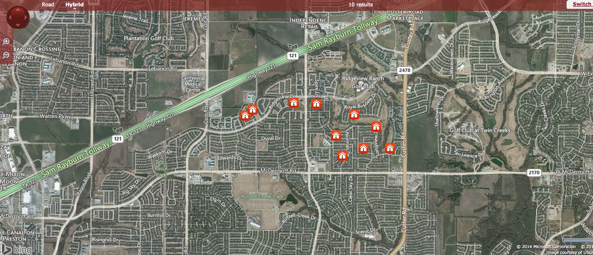 Ridgeview Ranch Homes For Sale In Plano Texas