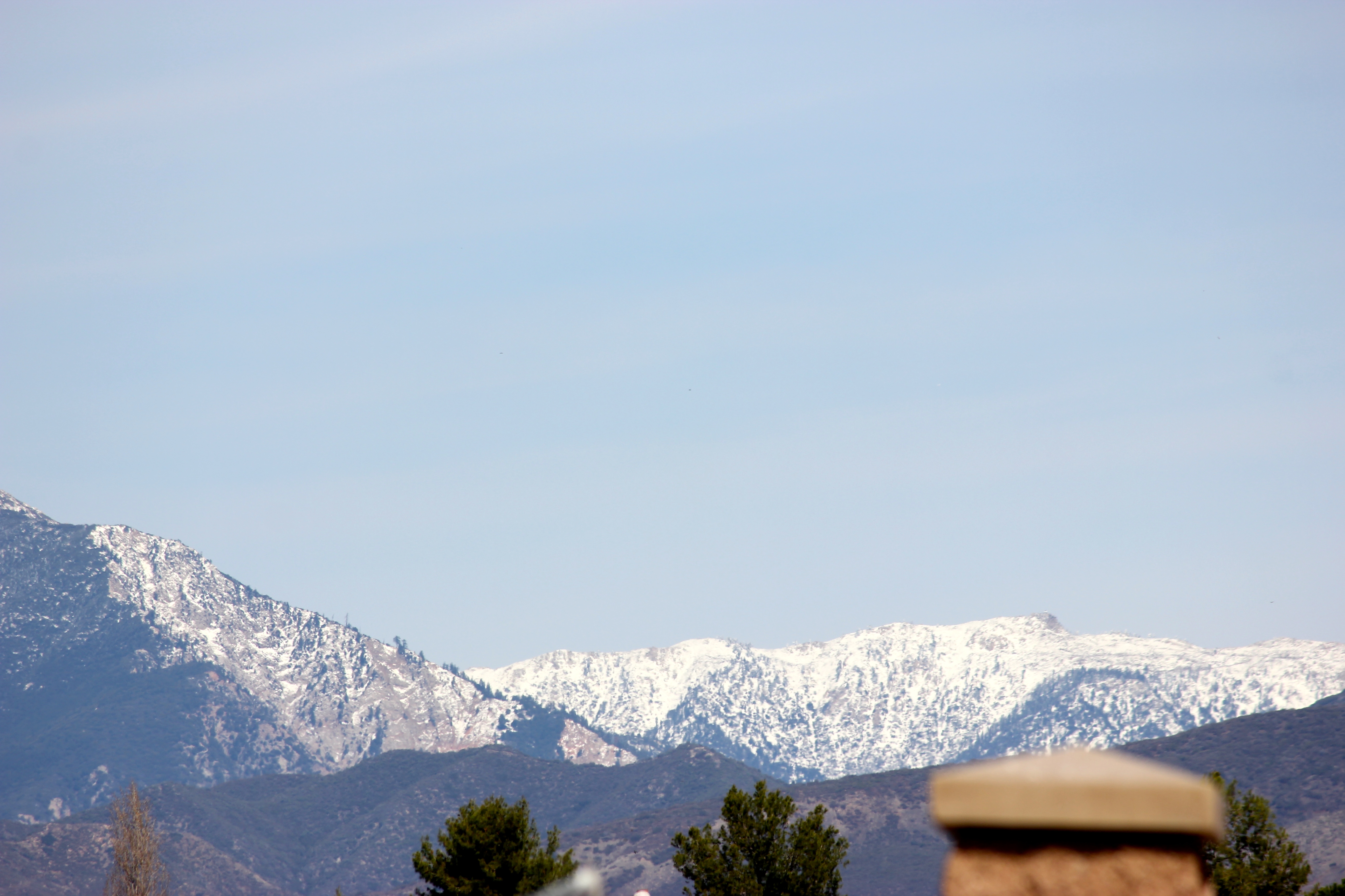 Snow in Big Bear & Arrowhead in the San Bernardino Mountains