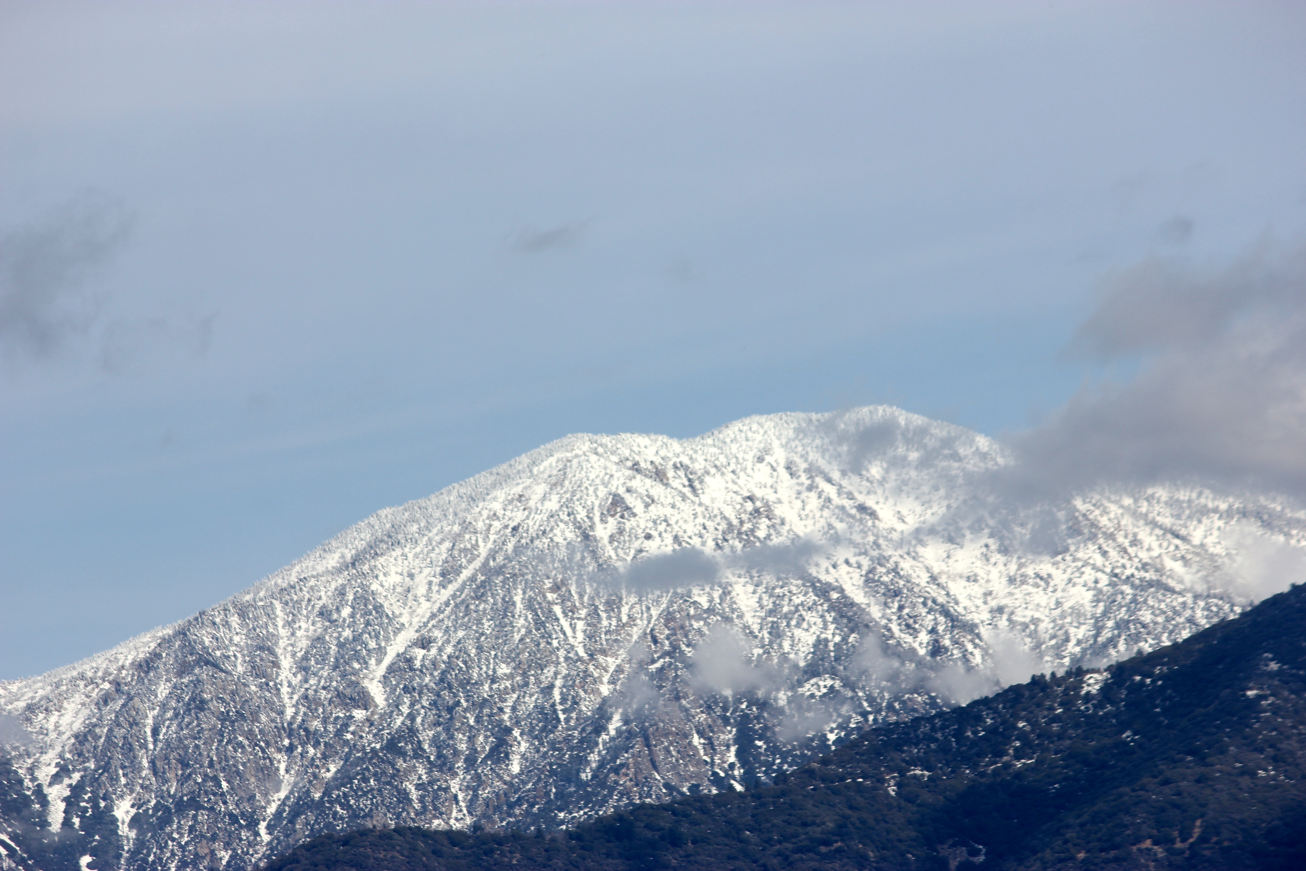 Snow in Big Bear & Arrowhead in the San Bernardino Mountains
