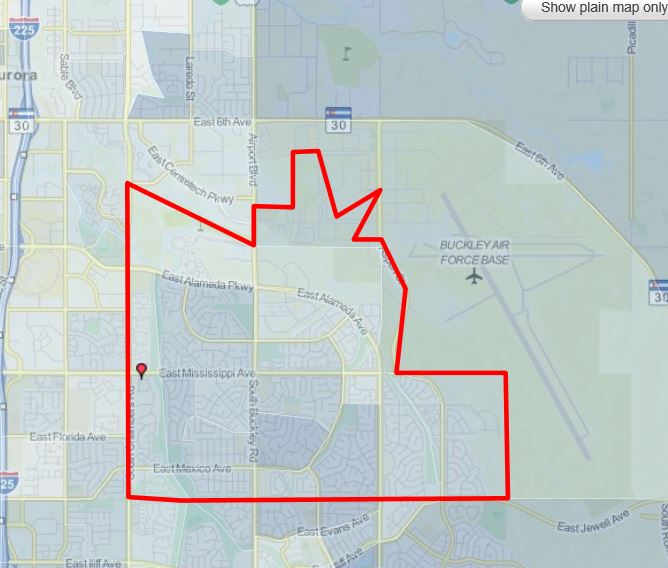 Zip Code Map For Aurora Co Homes For Sale in Aurora CO 80017 Zip Code