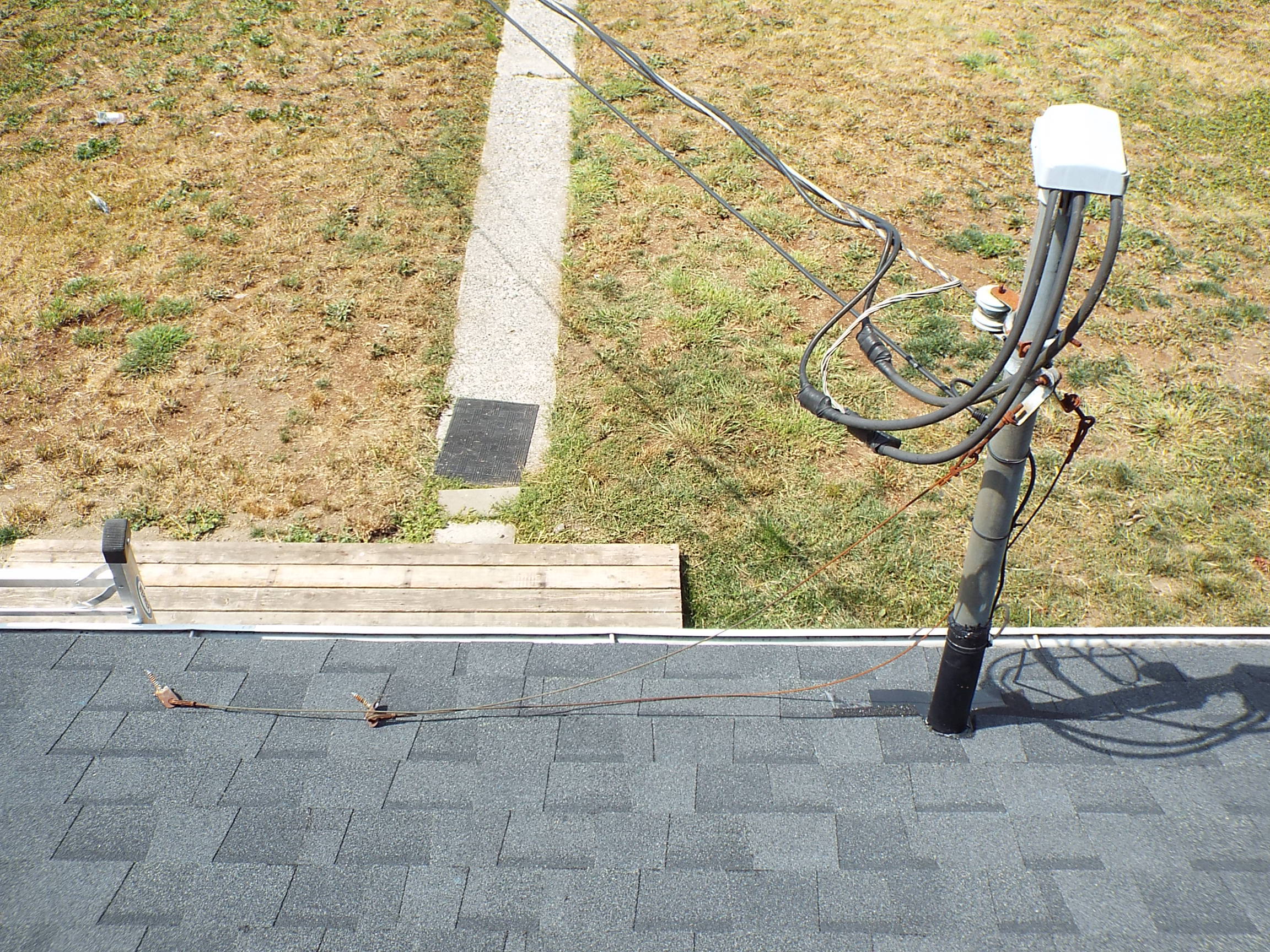 So you needed a new roof!