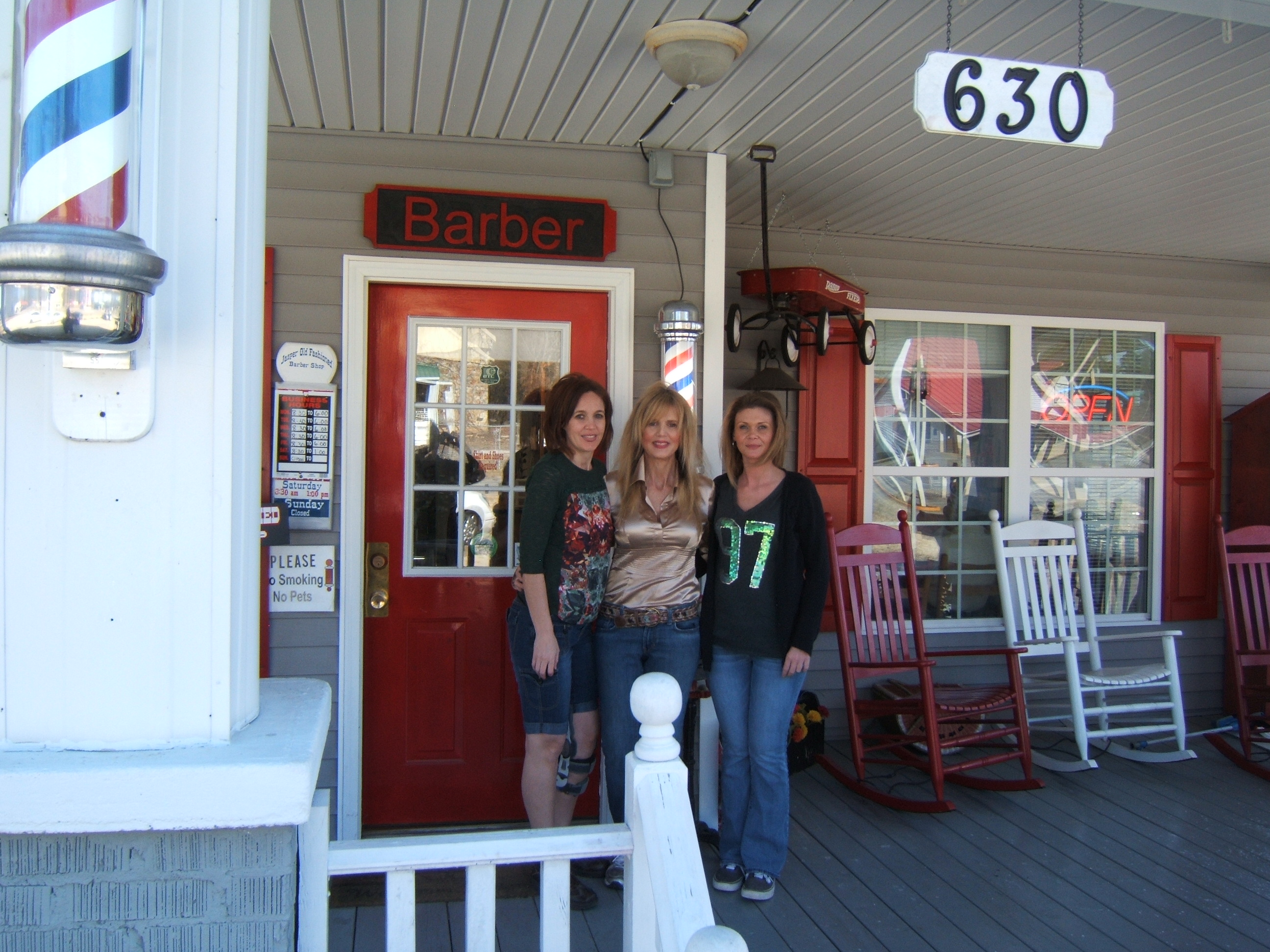 The Old Fashioned Barber Shop in Jasper Ga. going strong