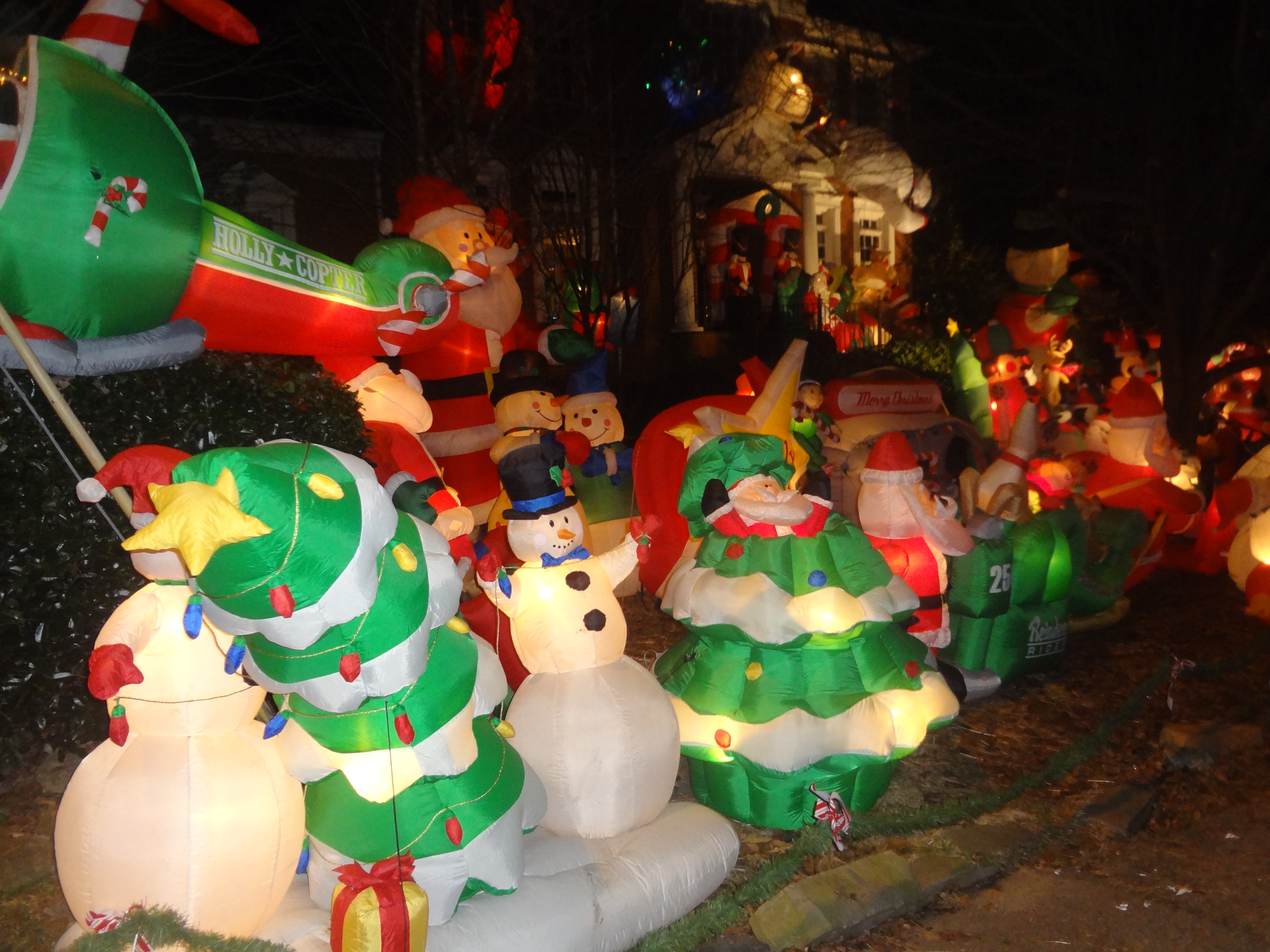 Christmas Display in Brookhaven GA Best or Most Obnoxious?