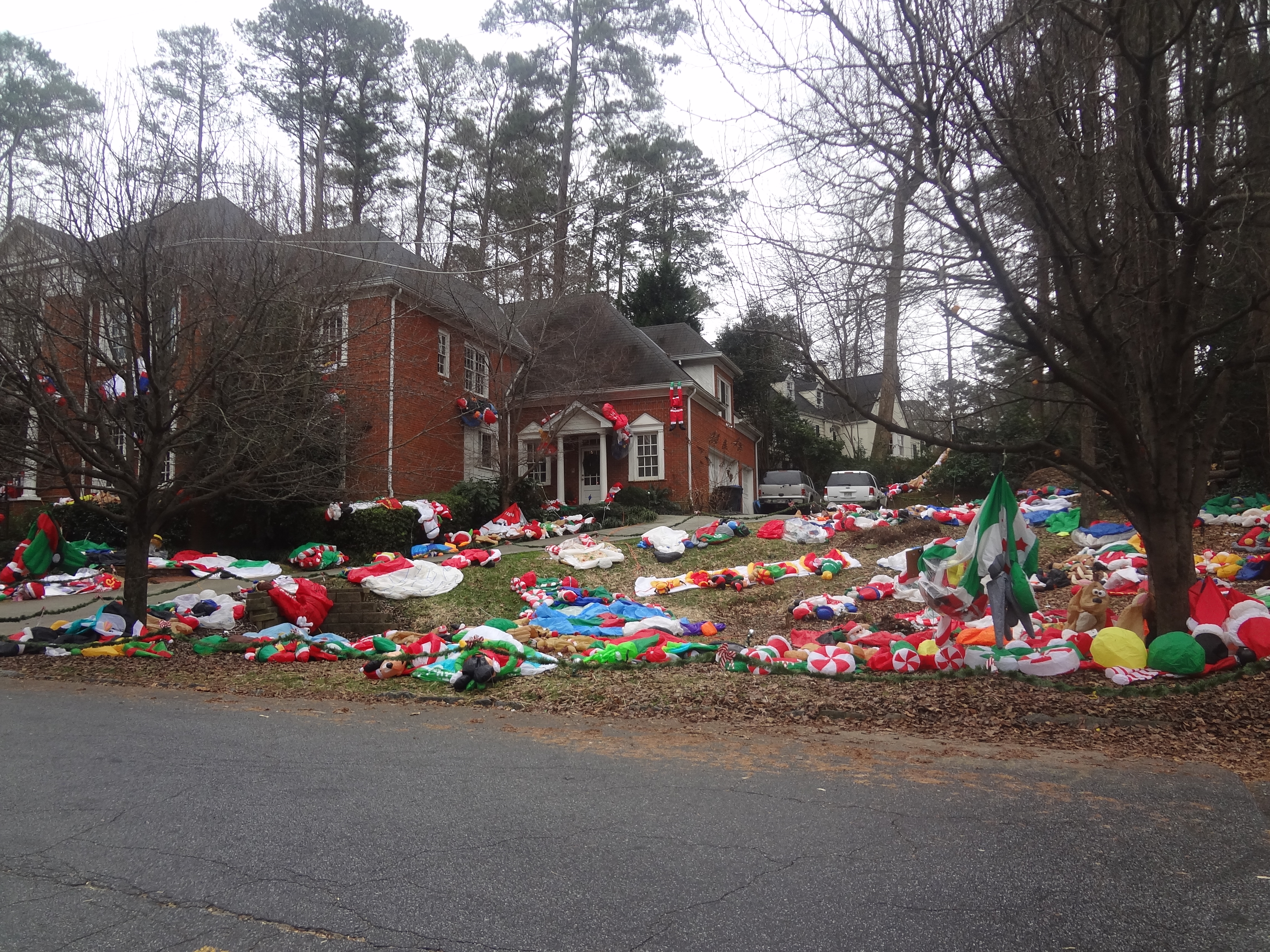 Christmas Display in Brookhaven GA Best or Most Obnoxious?