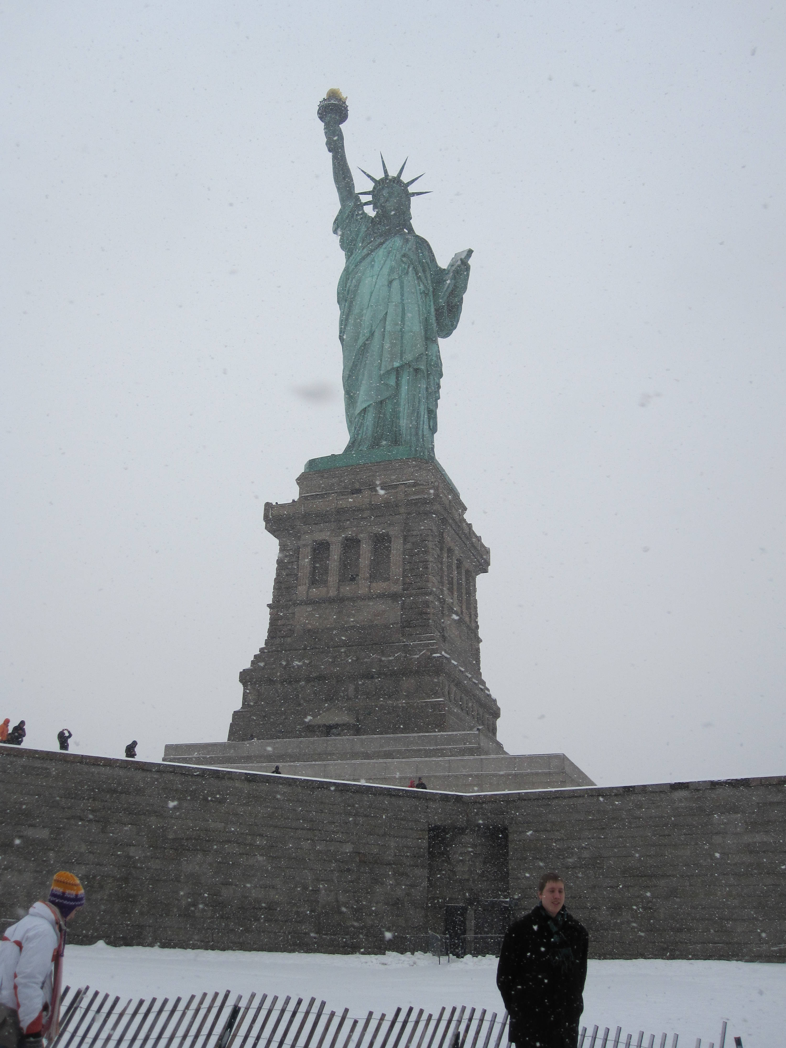 Fear of the Statue of Liberty? That's a joke right?