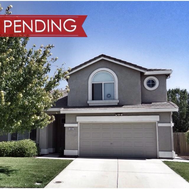 Pending after 5 days of being on the Market in Weston Ranch in Stockton