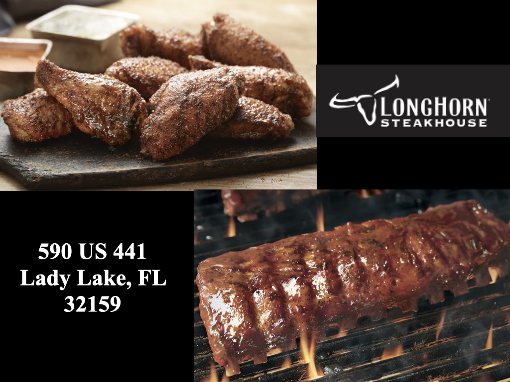 Longhorn Steak House just Outside The Villages, Florida