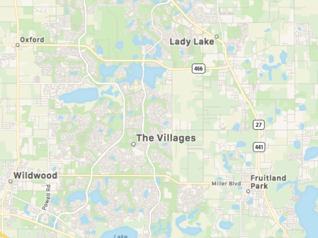 County Property Tax Rates in The Villages, FL