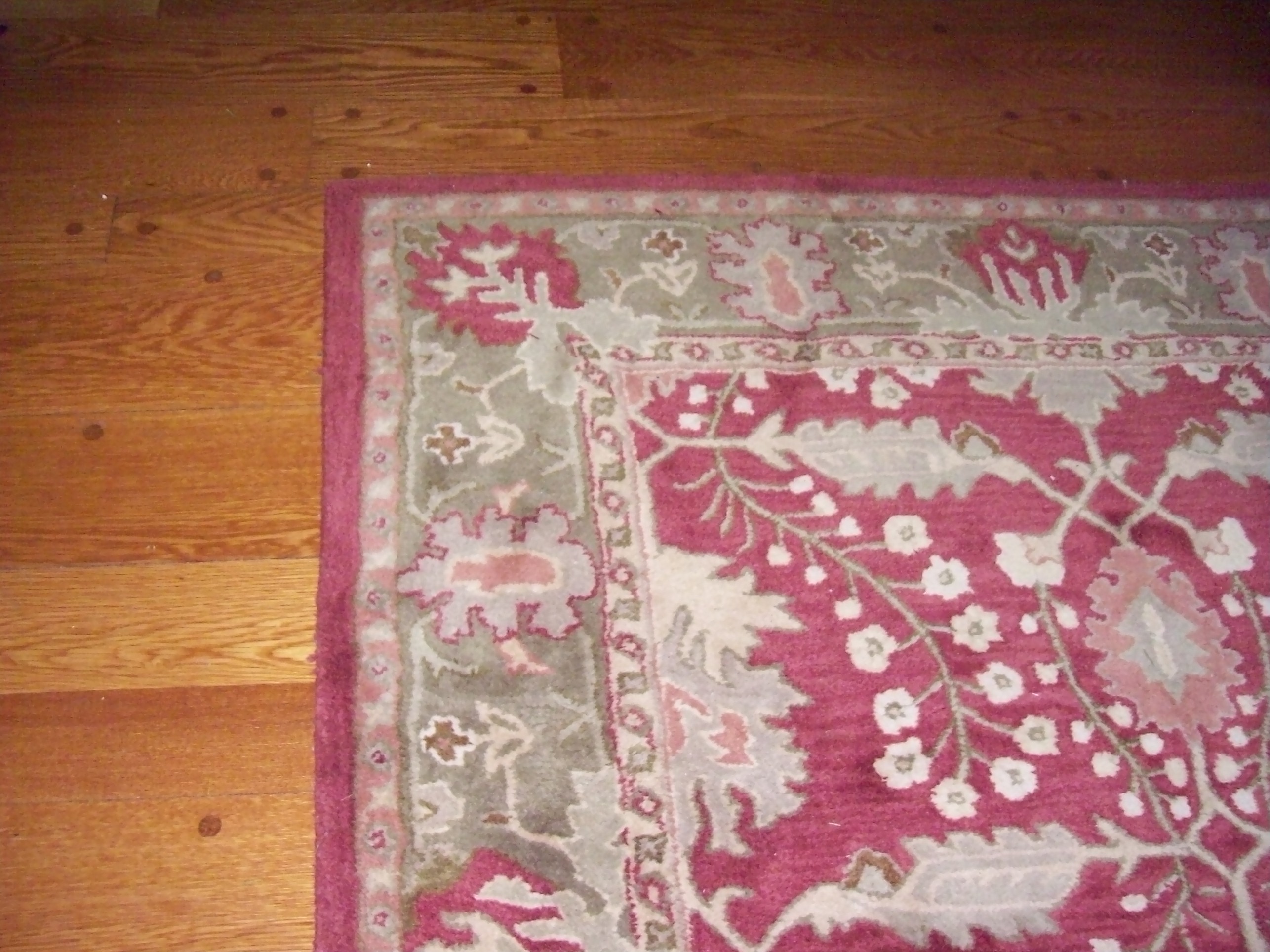 Helping a customer select a carpet runner in Westchester NY Larchmont