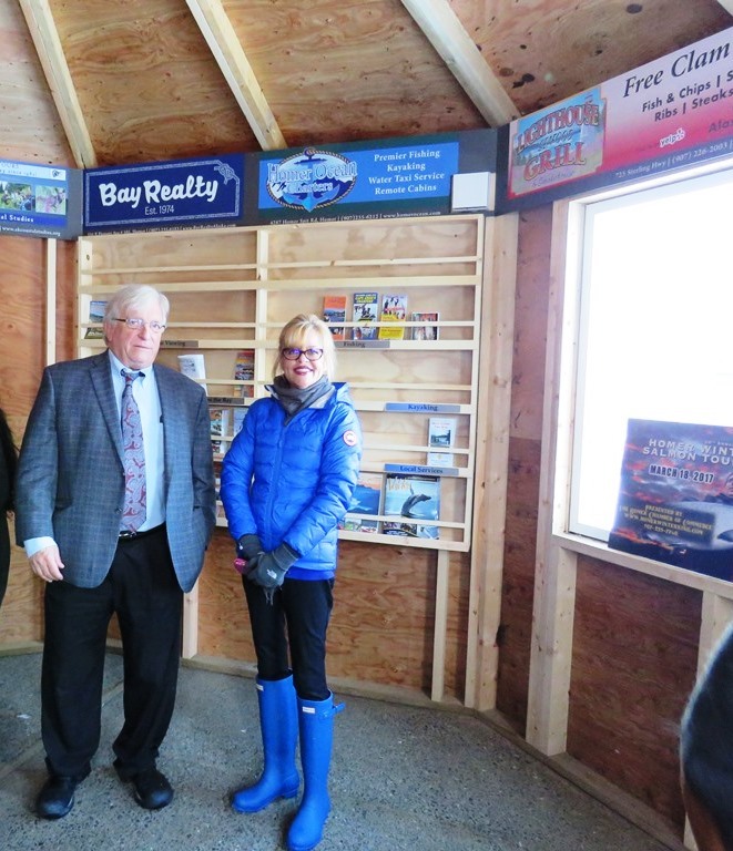 Homer Alaska Traveler Kiosk Grand Opening!