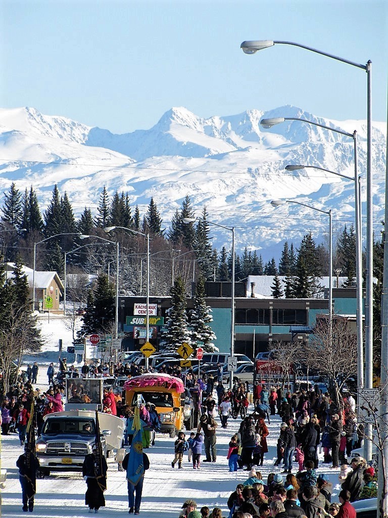 Winter Carnival Parade Homer Alaska 2/11/17