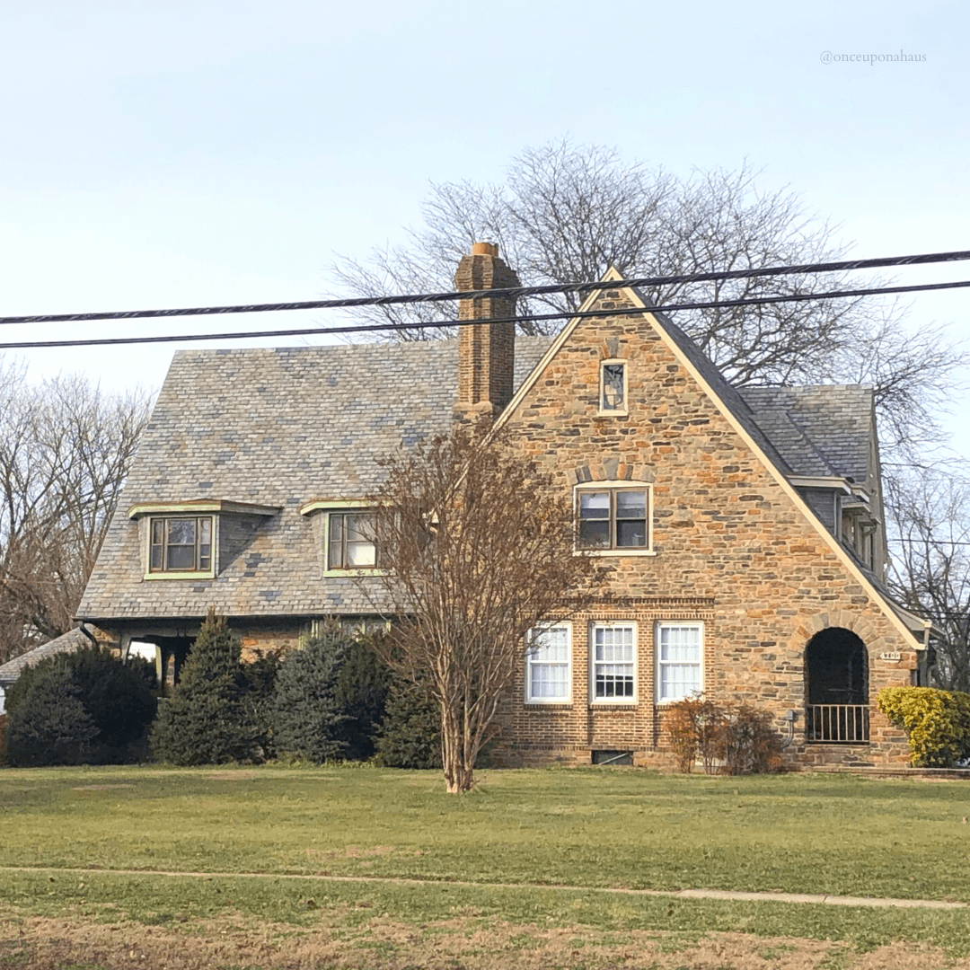 Charming Home of the Week stone and slate Tudor.
