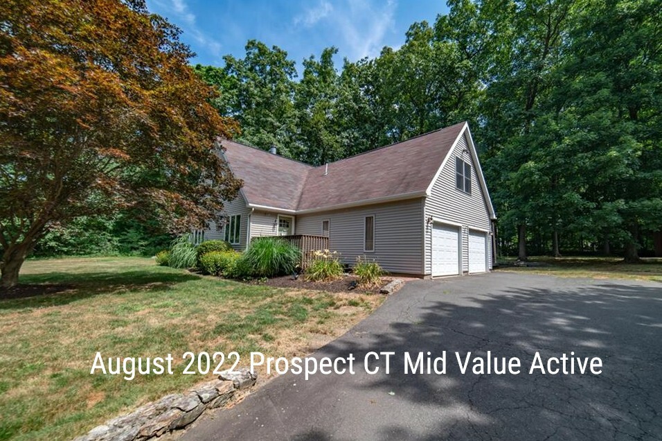 Prospect CT August 2022 Real Estate Market Trends