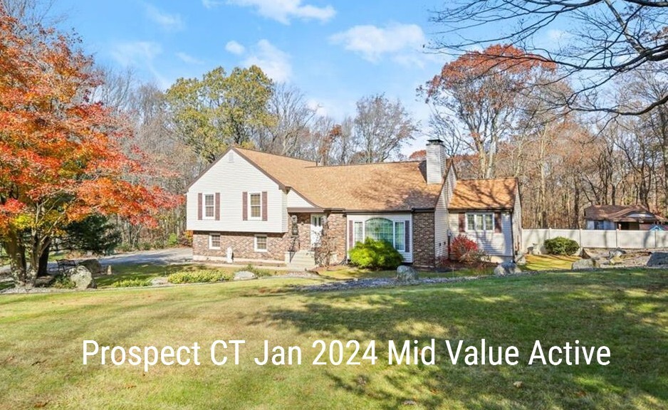 Prospect CT January 2024 Real Estate Market Trends