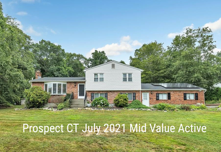 Prospect CT July 2021 Real Estate Market Trends