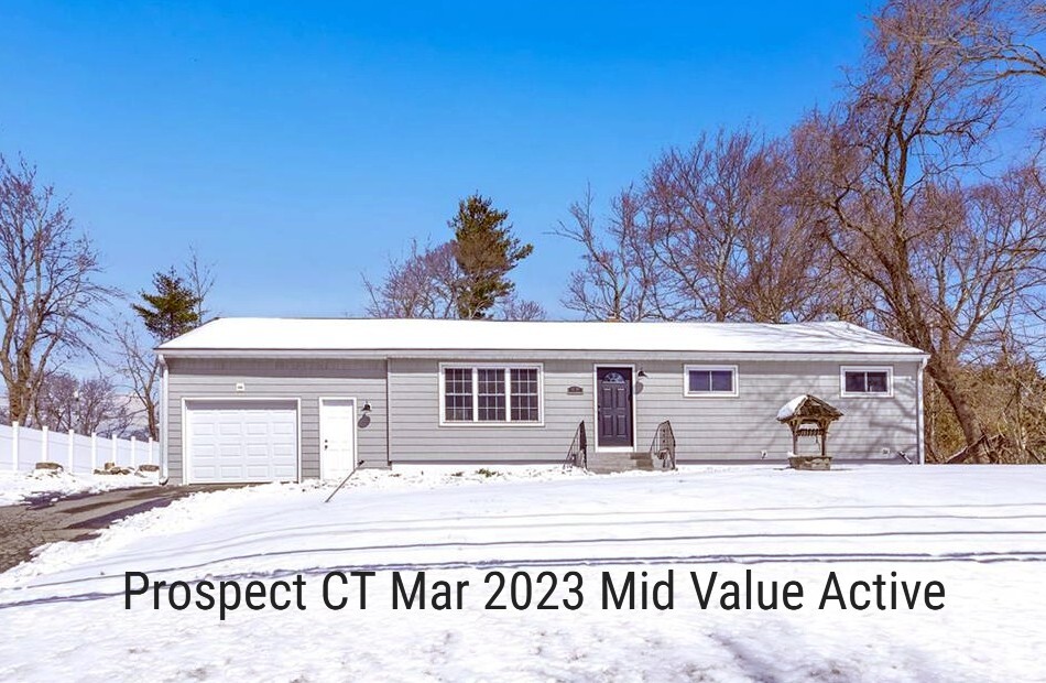 Prospect CT March 2023 Real Estate Market Trends
