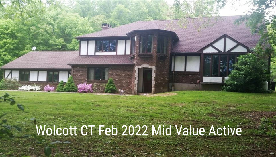 February 2022 Real Estate Sales Report for Wolcott CT