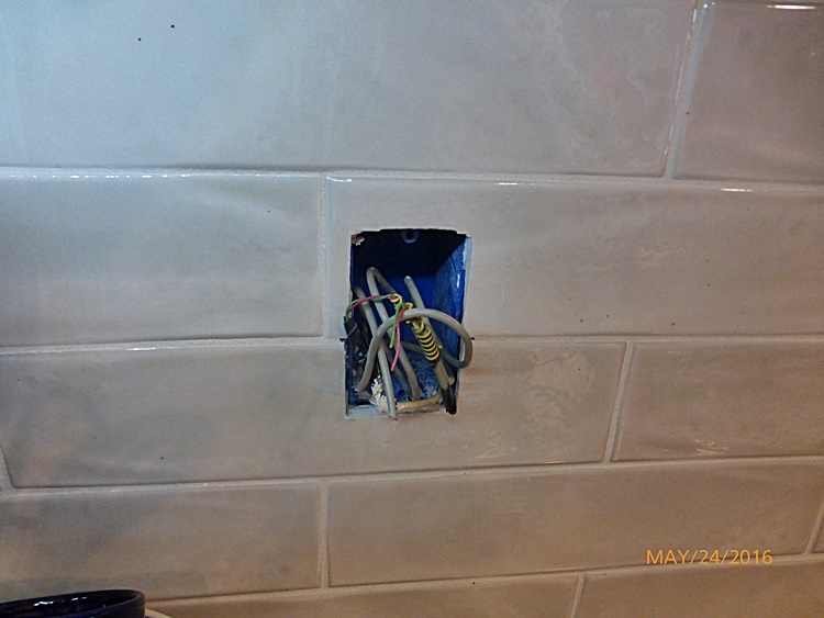 The Contract Called For A New Phone Jack Installation