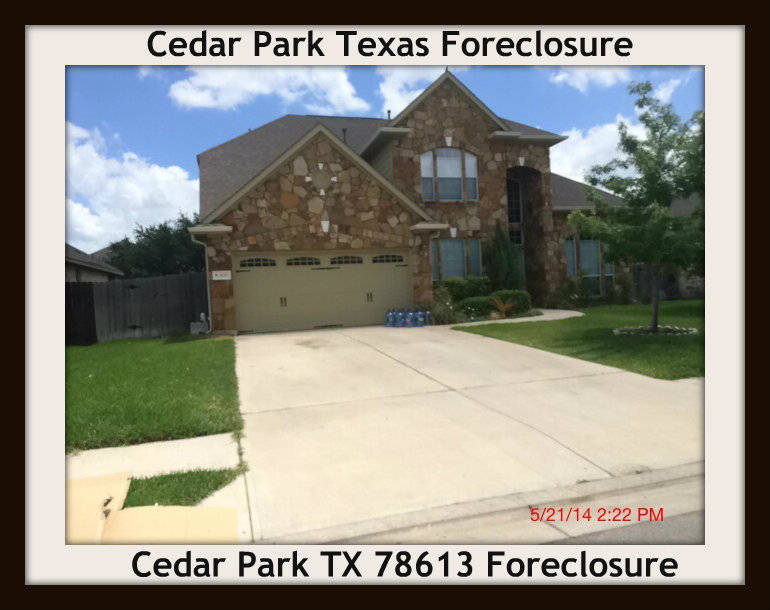 Foreclosures in Cedar Park TX 78613 Oct. 12th, 2014