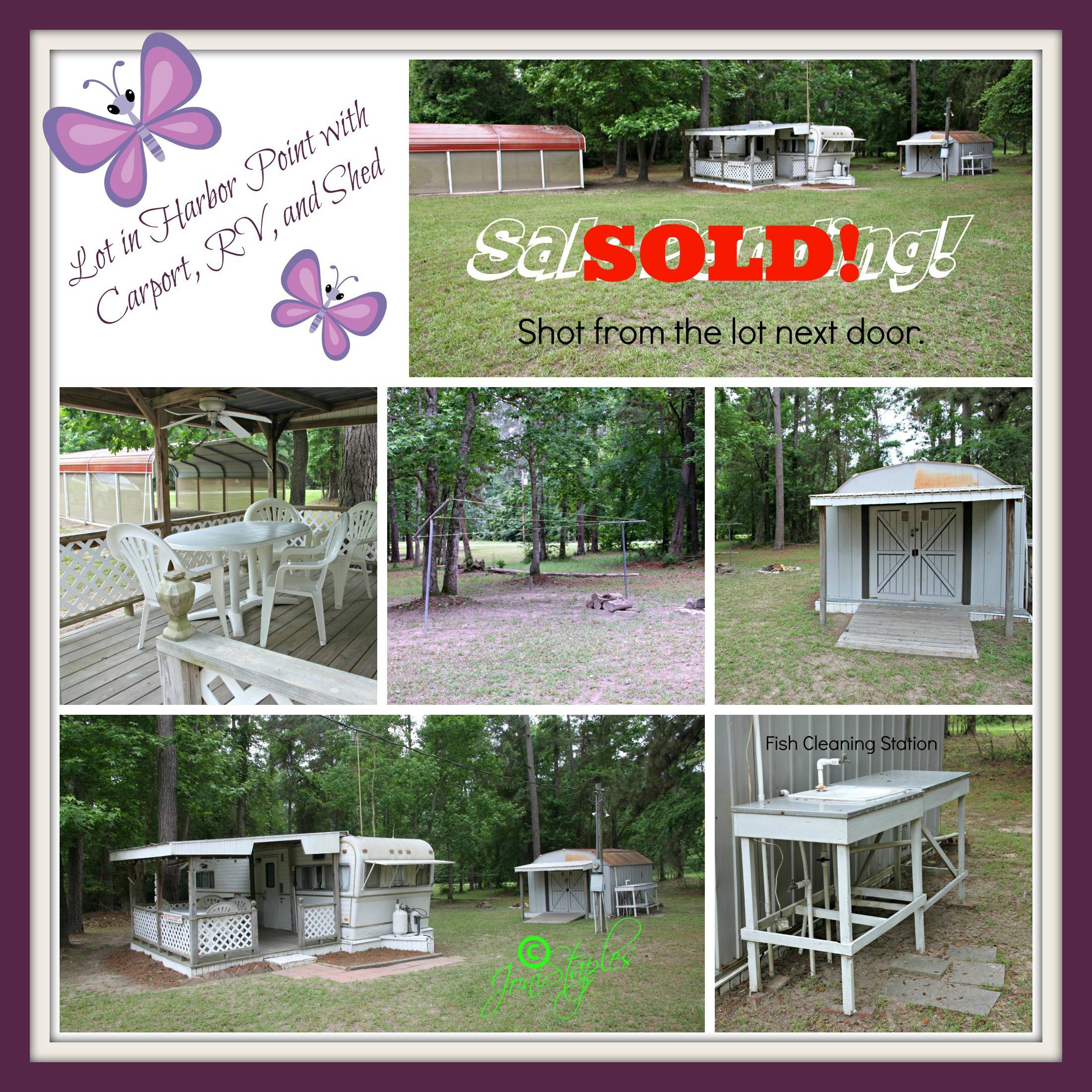 Just Sold! Lot in Harbor Point on Lake Livingston!