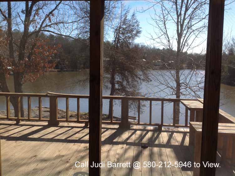 Raymond Gary Lake WATERFRONT Home For Sale Deeded Shoreline Boat Dock