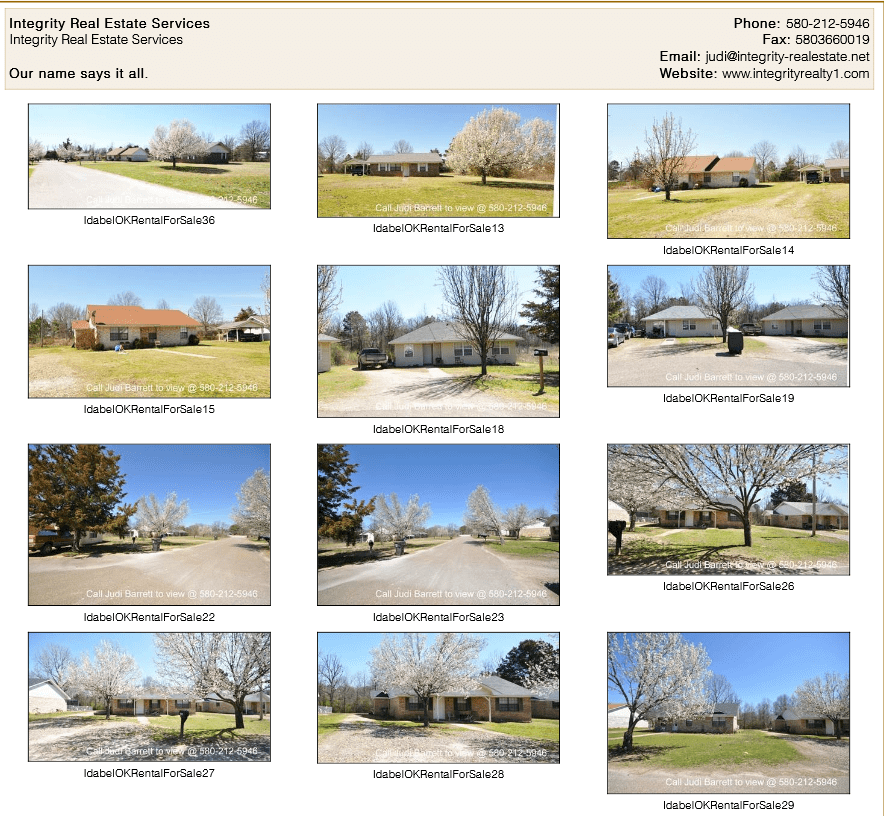 Idabel Oklahoma Rental Properties For Sale Lincoln Circle Country Club Golf