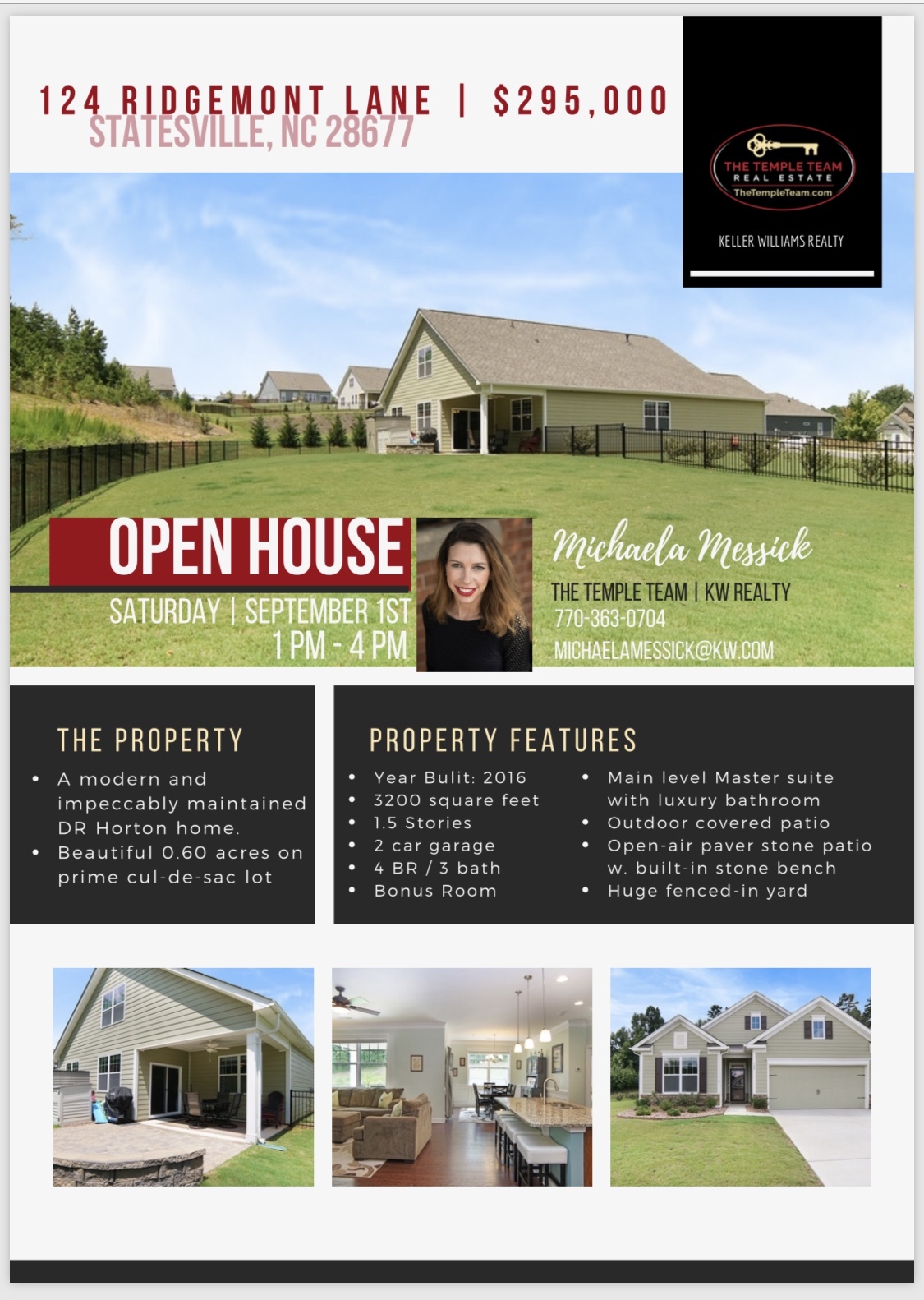 Open House This Weekend in Statesville NC