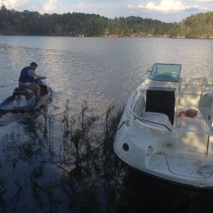 At Lake Sinclair we get by with a little help from our