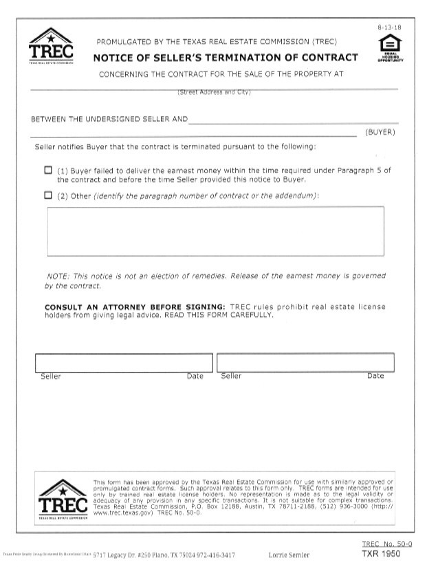 Let Me Out! Buyer vs Seller