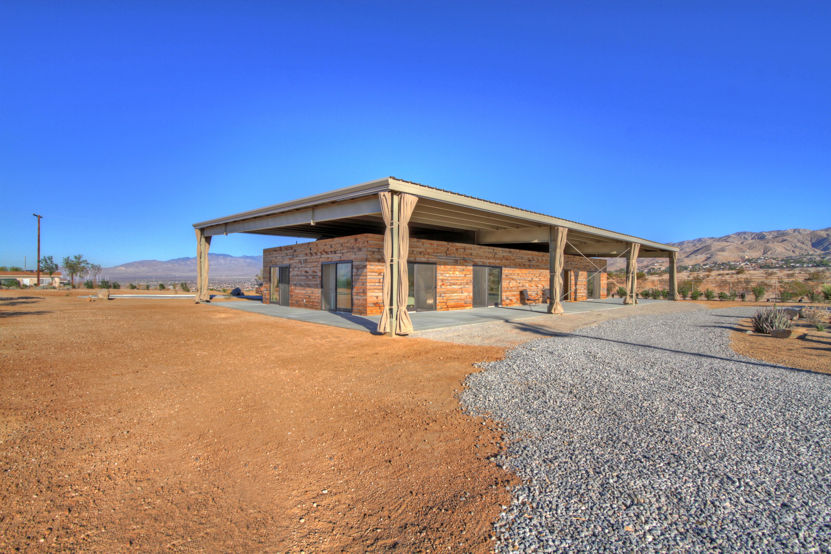 Modern, Green, EcoFriendly New Home near Palm Springs