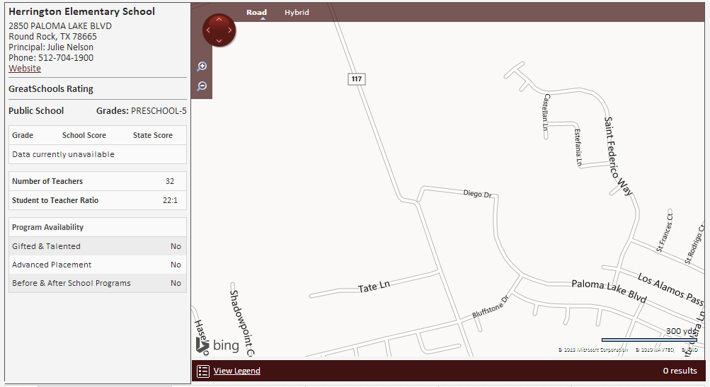Homes near Linda Herrington Elementary School in Round Rock Texas