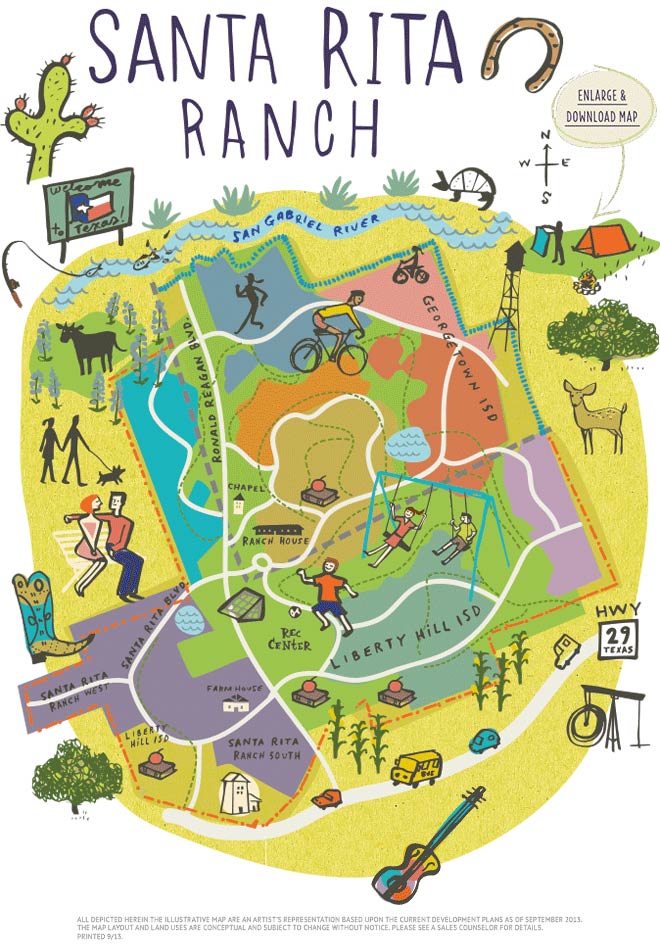 New Homes Santa Rita Ranch Liberty Hill ISD Highland & Wilshire