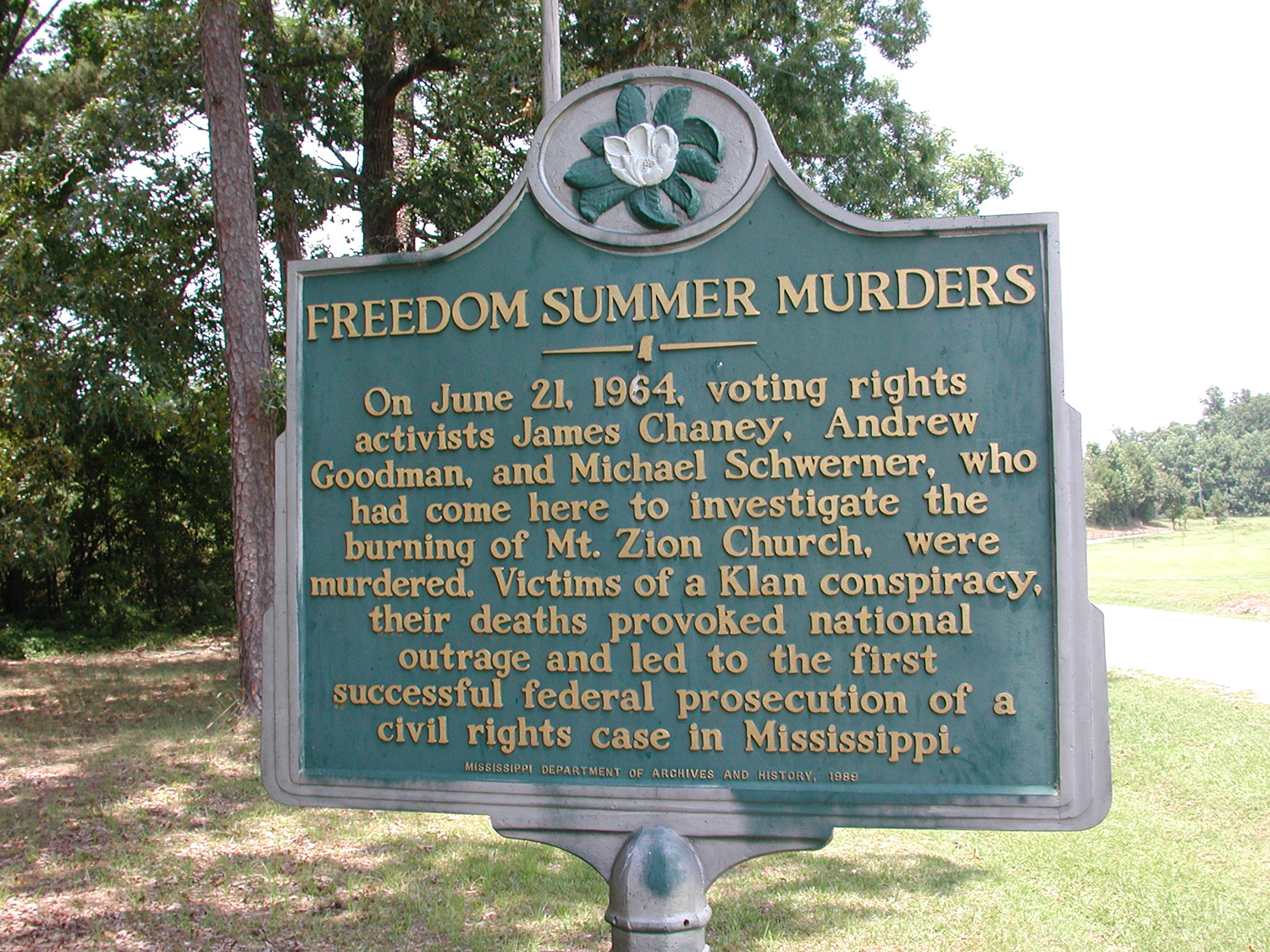 50th Anniversary of the Mississippi Freedom Summer