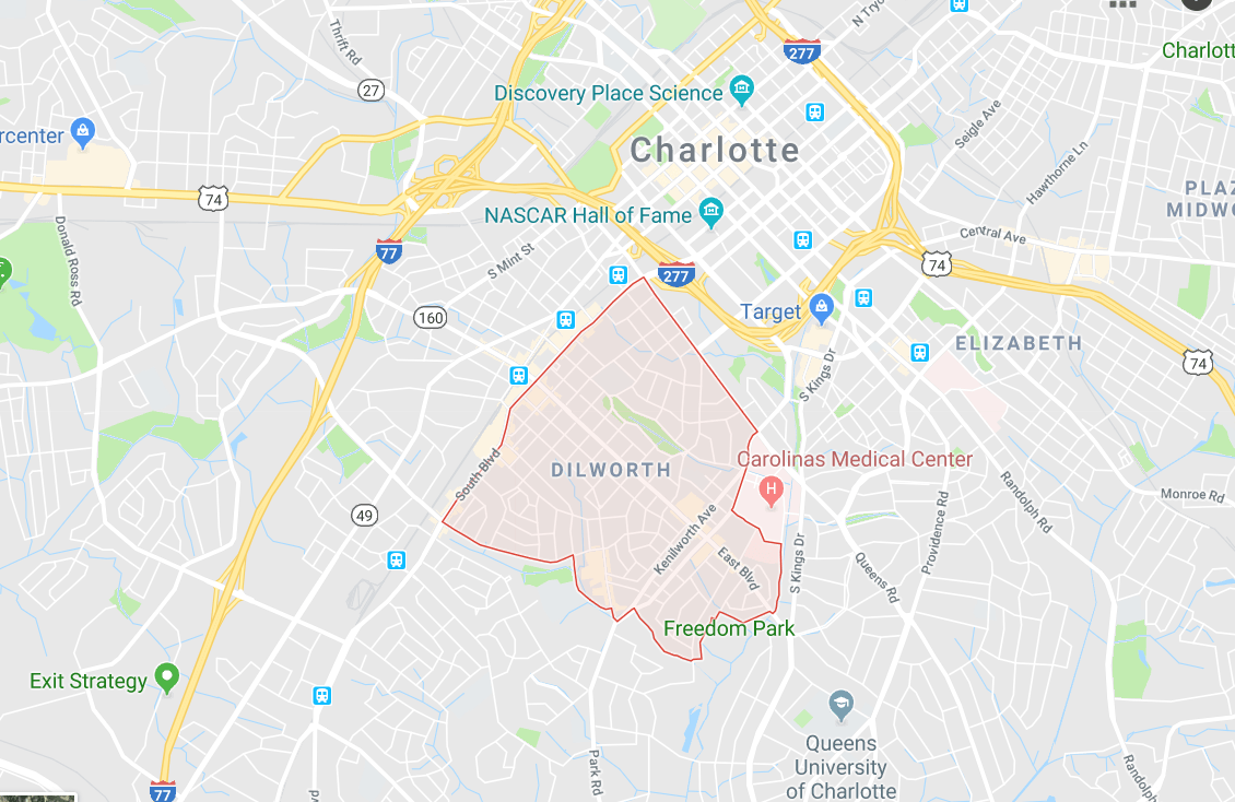 Homes For Sale in Dilworth, Charlotte NC Real Estate