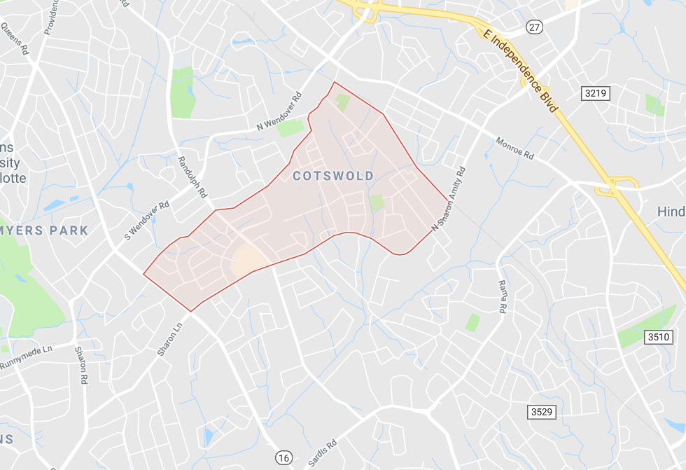 Homes For Sale in Cotswold, Charlotte NC Real Estate