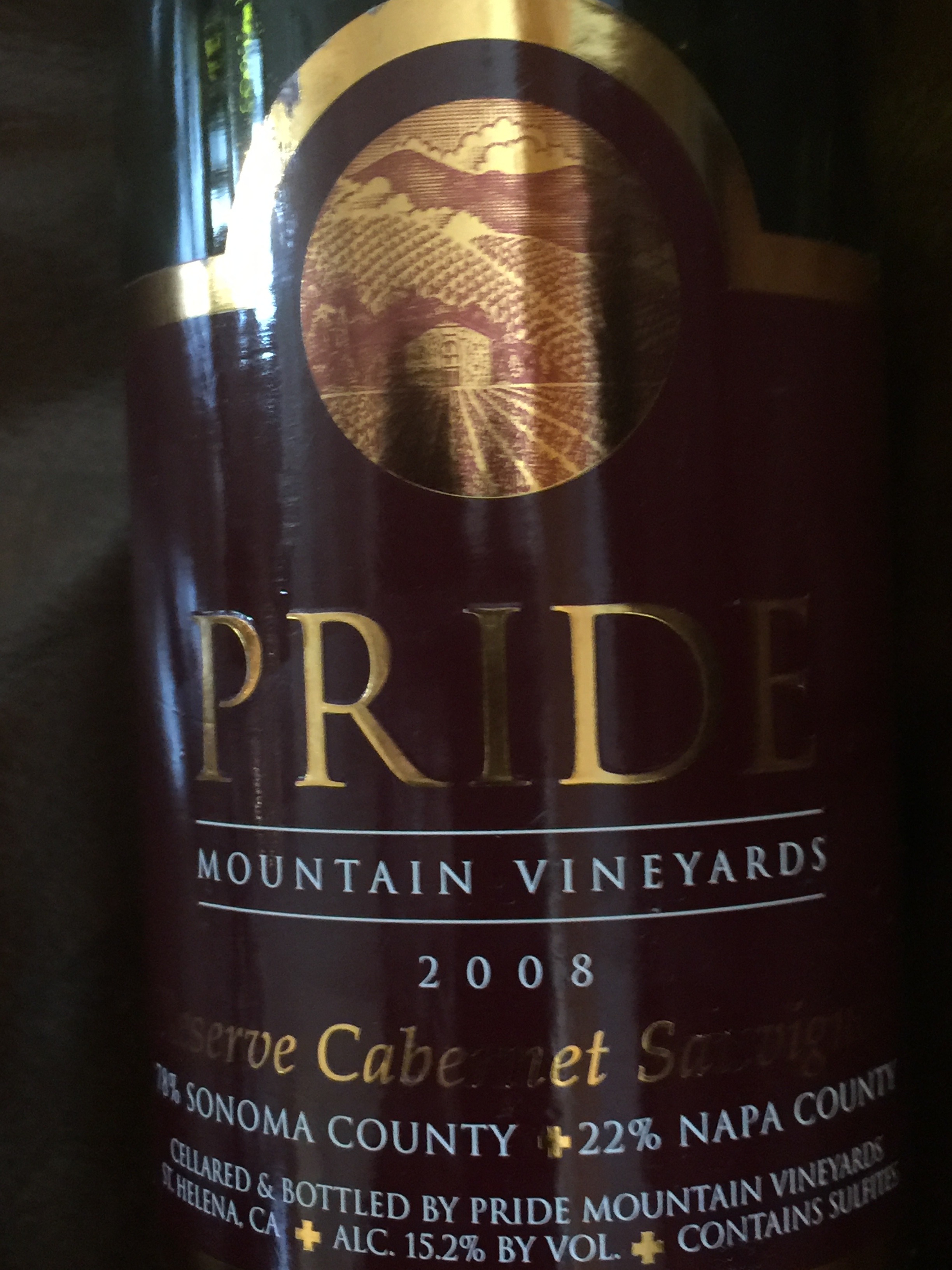 Weekend Wine Review Pride Sauvignon Reserve 20