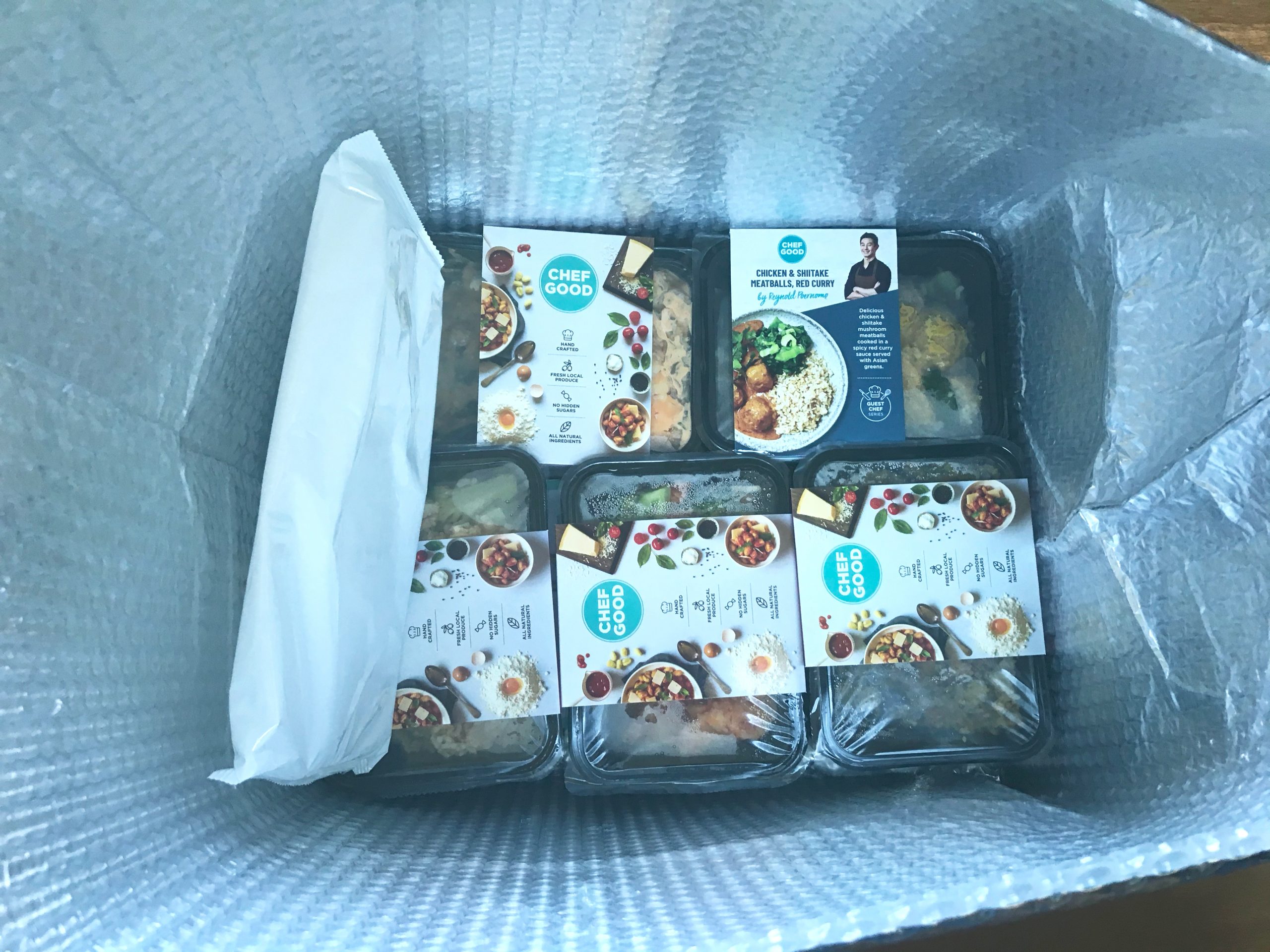 Meal delivery Chefgood review + discount code Active lifestyle