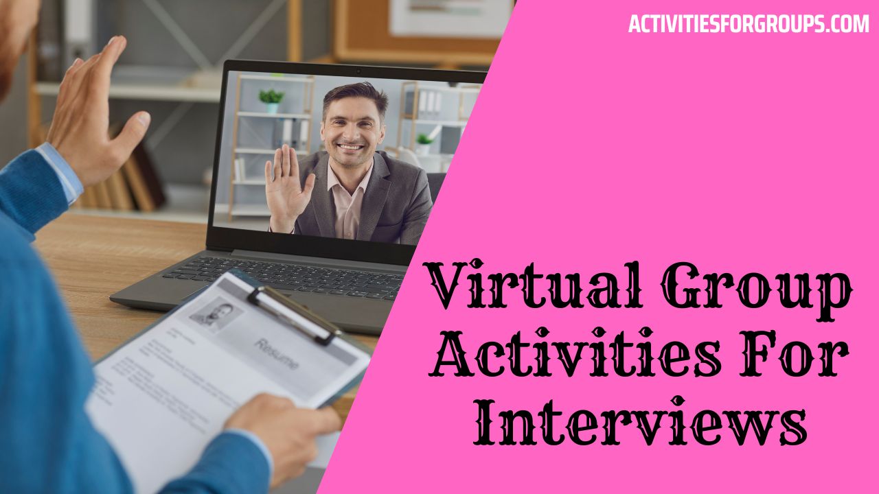 Virtual Group Activities Ideas activities for groups