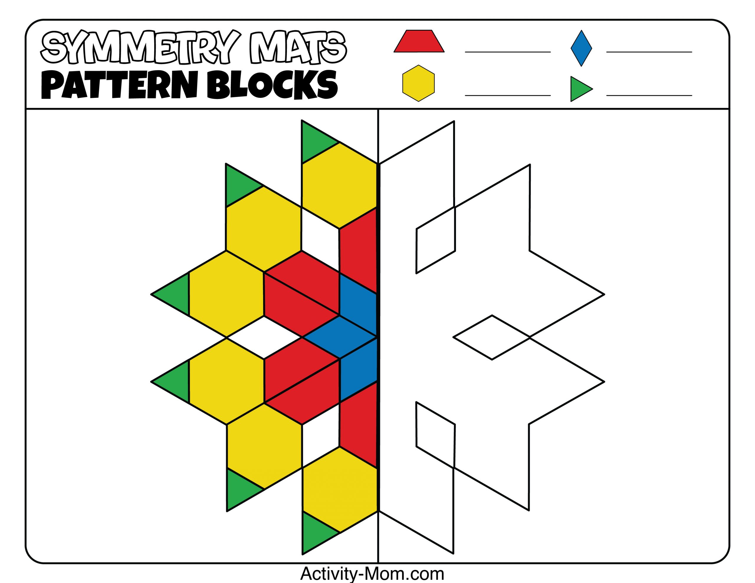 Pattern Block Mats