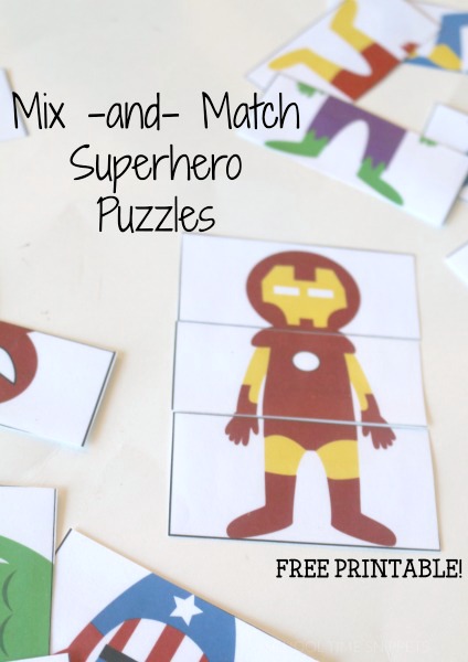 FREE Superhero Printables and Activities for Kids - The Activity Mom