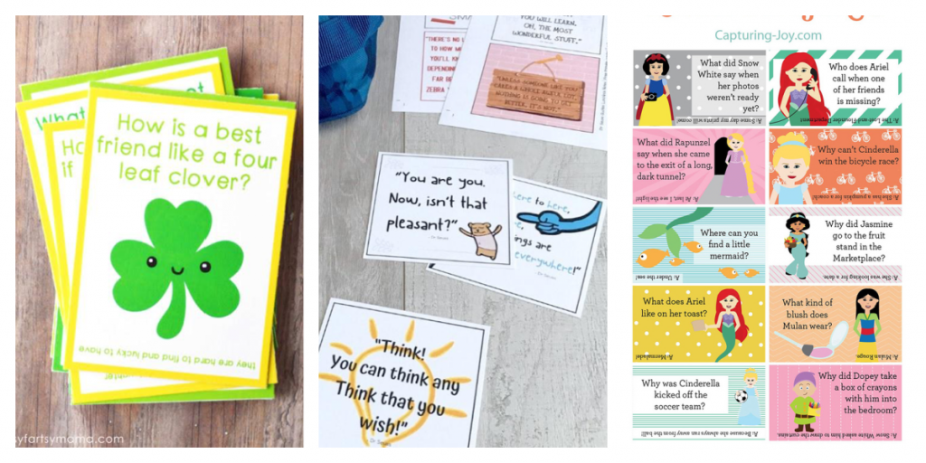 The Activity Mom FREE Printable Lunch Box Notes for the School Year