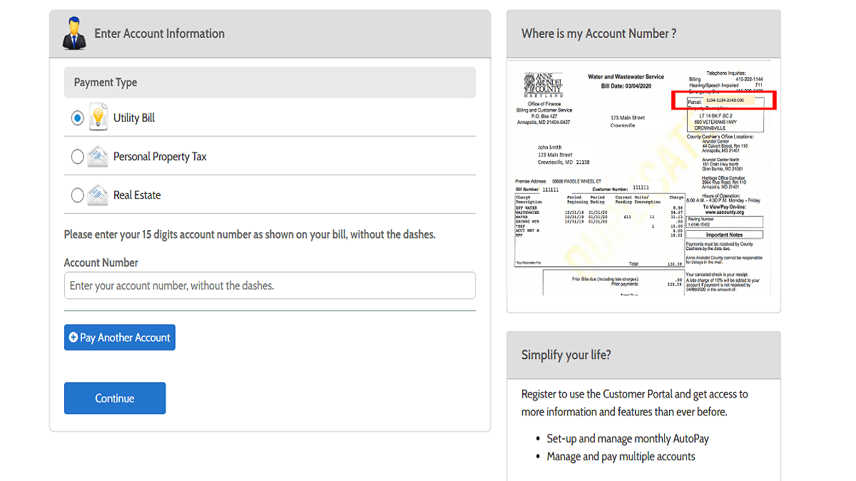 How to Pay Your Anne Arundel County Water Bill Online, by Phone, or In Person