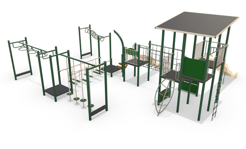 AP7245A Mulgrave Combination Unit Activity Playgrounds