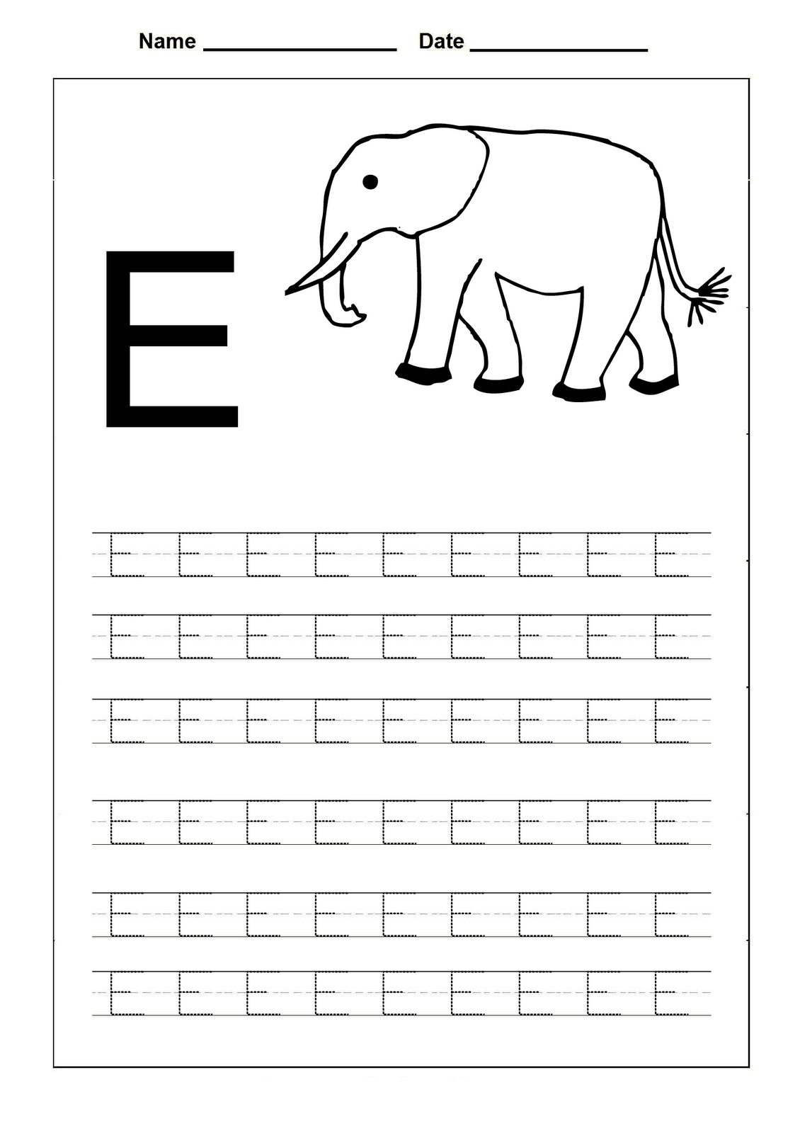 printable trace letters worksheet novocom top