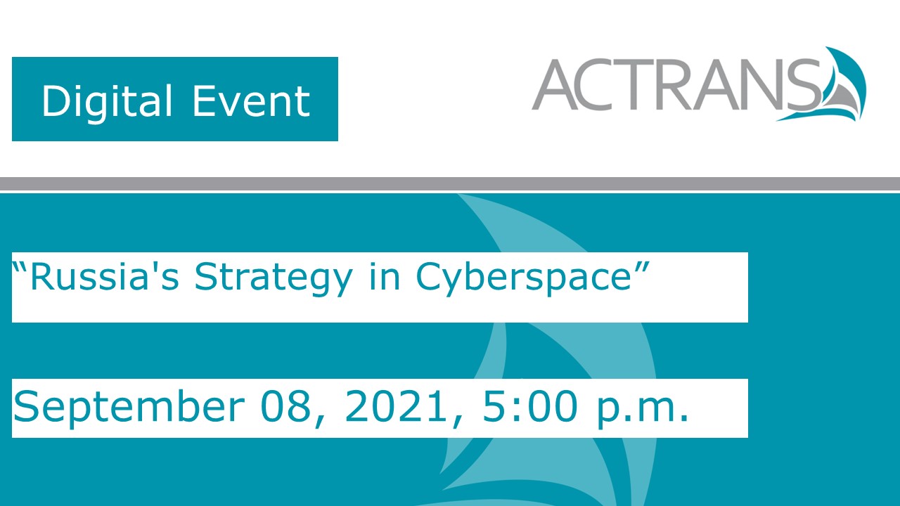 Russia's Strategy in Cyberspace Actrans