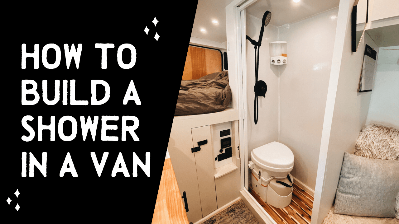 BUILD GUIDE How to build a DIY Wet Bath + Shower in a Promaster Van