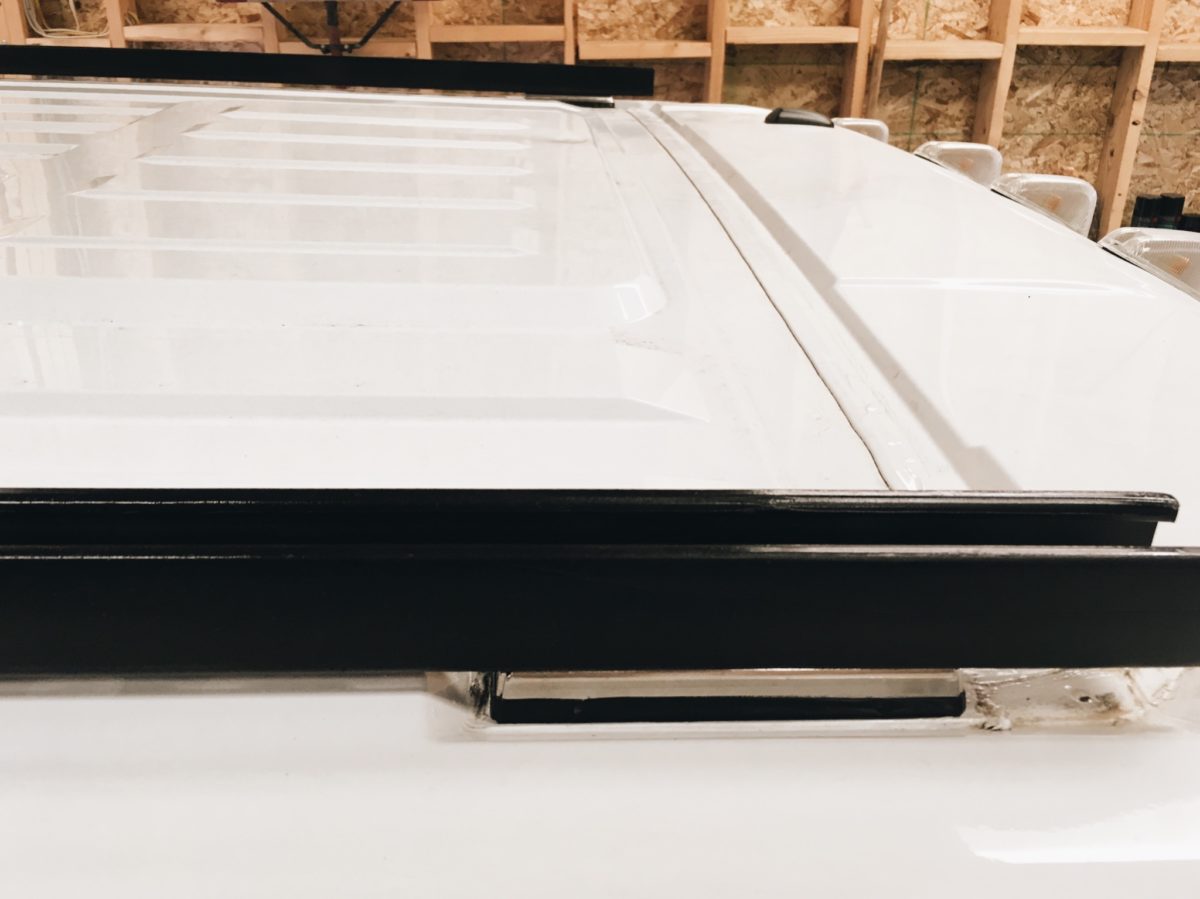DIY Unistrut Roof Rack for Solar Panels Ram Promaster Van Roof Rack
