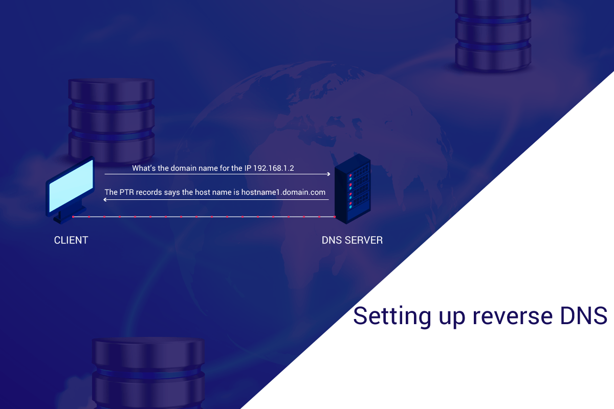Setting up reverse DNS (rDNS) Without The Help Of Data Center