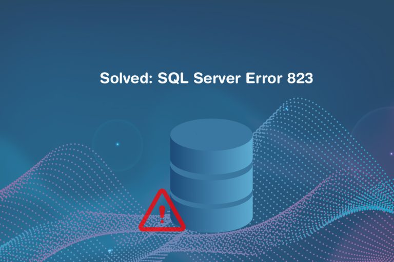 Solved SQL Server Error 823 Outsourced Support Web Hosting Support